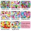 Silikon Welt 1000 Stück Mix Obst Weich Ton Schleim Tier Blume Scheibe Harz Füllstoff für Nagelkunst Epoxid Form DIY Handwerk Herstellung