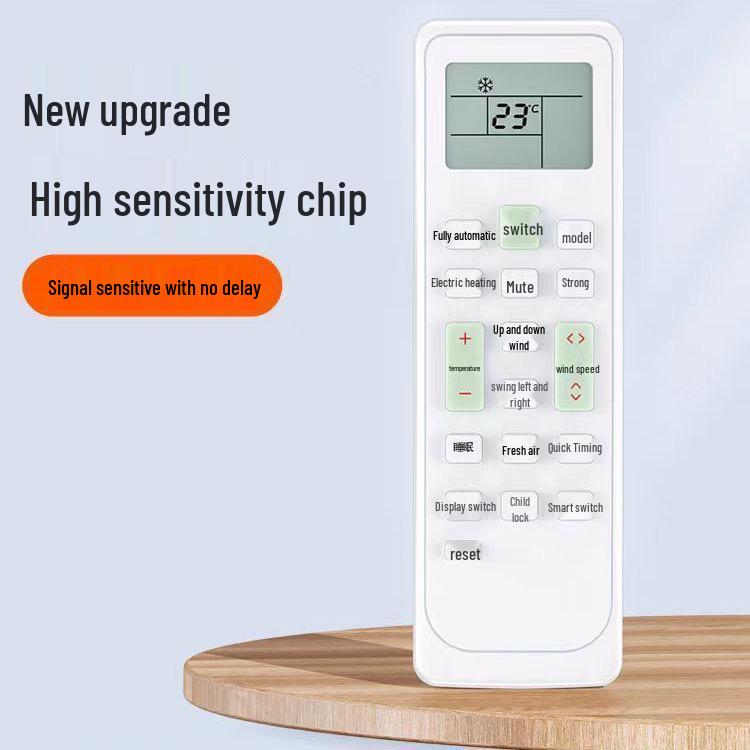 Risen KKCQ Universal Remote Control for Changhong Air Conditioners (Cabinet, Wall-Mounted, Central)