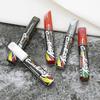 Mayitr 1pc Black White Red Silver Car Paint Scratch Repair Pen Waterproof Paint Pen Marker Pen Brush Paint Car Tyre Tread