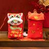Chinese New Year Plush Purse Pendant 2025 Snake Lucky Money Pocket Red Envelopes