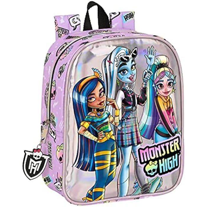 Mochila Guarderia - SAFTA - Monster High - Noir - Encre assortie - Non rechargeable