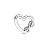 Pandora Eternal Heart Symbol Charm For Beloved Mother Women Jewelry Silver 798825C00