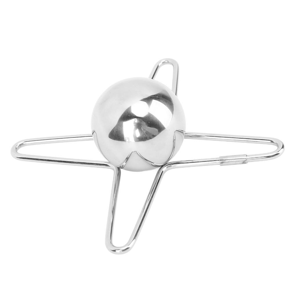 40mm Round Shape Stainless Steel Cooler Ball Solid Metal Core Ice Cooling Ball  For Cocktails