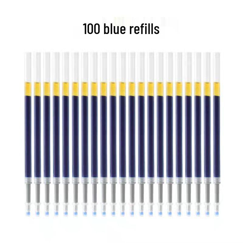 

K35 Кнопочный Стержень для ручки с пулевидным наконечником 0,5 большой емкости - Красный, Синий, Черный Single Unpackaged