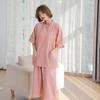 2025 Unisex Mid-Length Sauna Bath Robe - Plus Size Korean Home Wear