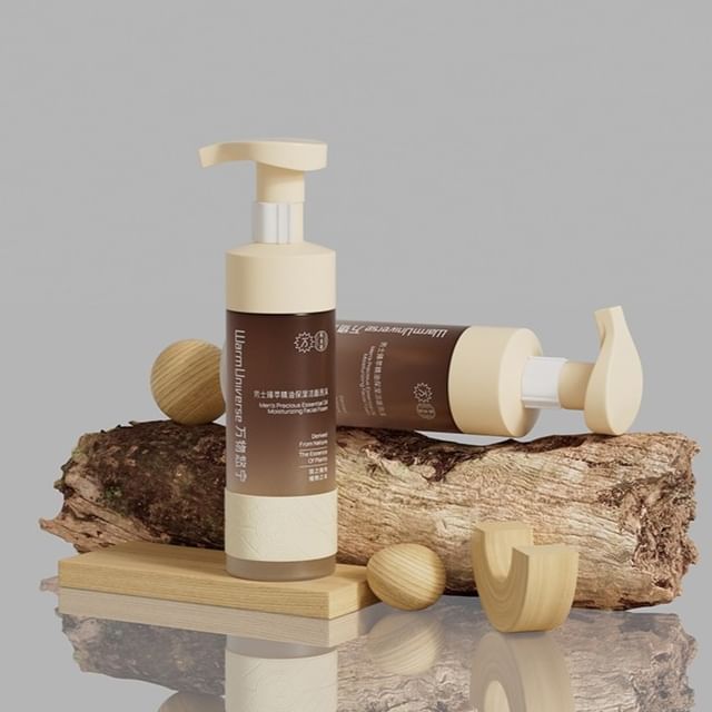 Warm Universe - Men s Precious Essential Oil Cleansing Facial Foam 160ml