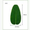 Artificial Banana Leaves Table Decoration Waterproof Palm Tree Leaves Faux Lotus Leaf Hawaiian Party Home Table Runner Place Mat