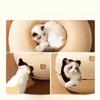New Zipper  Tunnel Animal Aped Felt Tunnel Nest  Toy Rolling Cage Pet Supplies Open Sle Warmth Normal Size PP Material