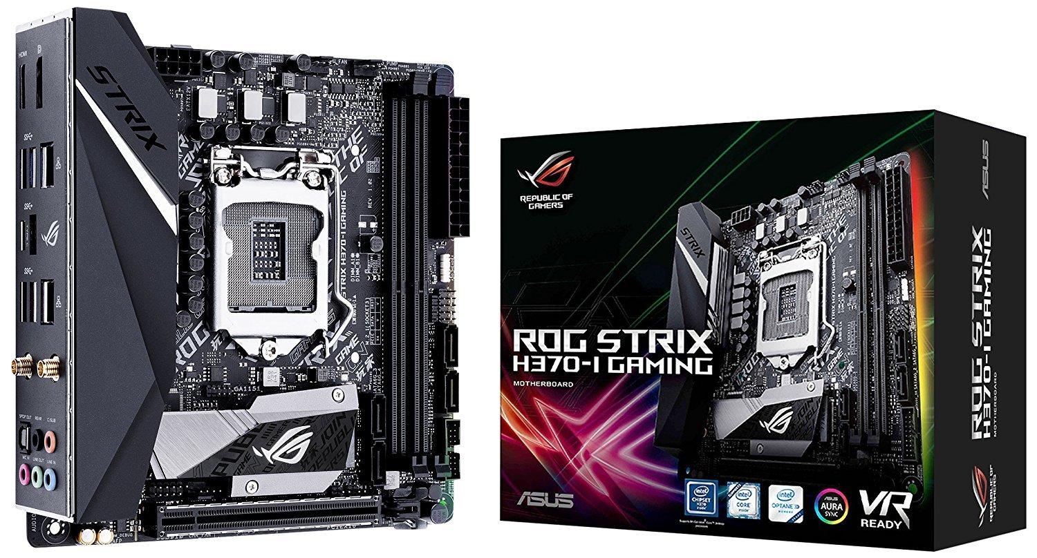 

ASUSTek Intel H370 equipped motherboard LGA1151 compatible ROG STRIX GAMING H370-I [MiniITX]