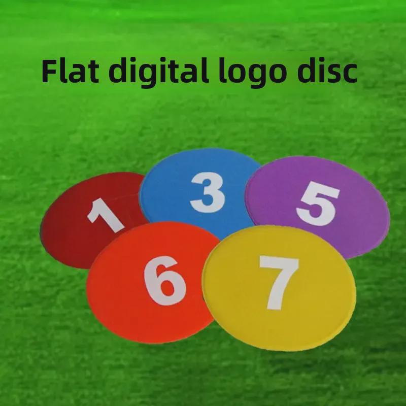 Digital Logo Disc: Plane Marker & Football Training Landmark Patch