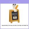 Resin Bakery Signboard Display Stand For Shop Decor And Gift Ideas
