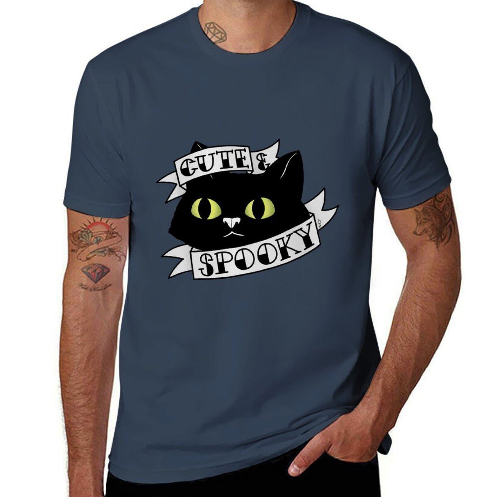 Cute And Spooky Tshirt Casual Fashion Short Sleeve Cotton Tshirt S