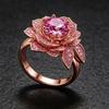 New Fashionable Floral Ring, a Unique and Stylish Design for Women Ins Trendy Minimalist Jewelry