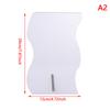 Irregular Acrylic Transparent Matte Manicure Tool False Nails Holder Showing Stand Color Card Nail Art Display Board
