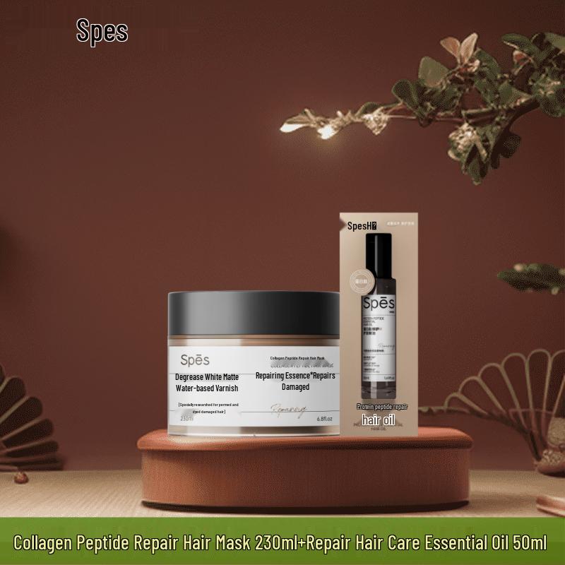 Spēs Collagen Peptide Hair Repair Set