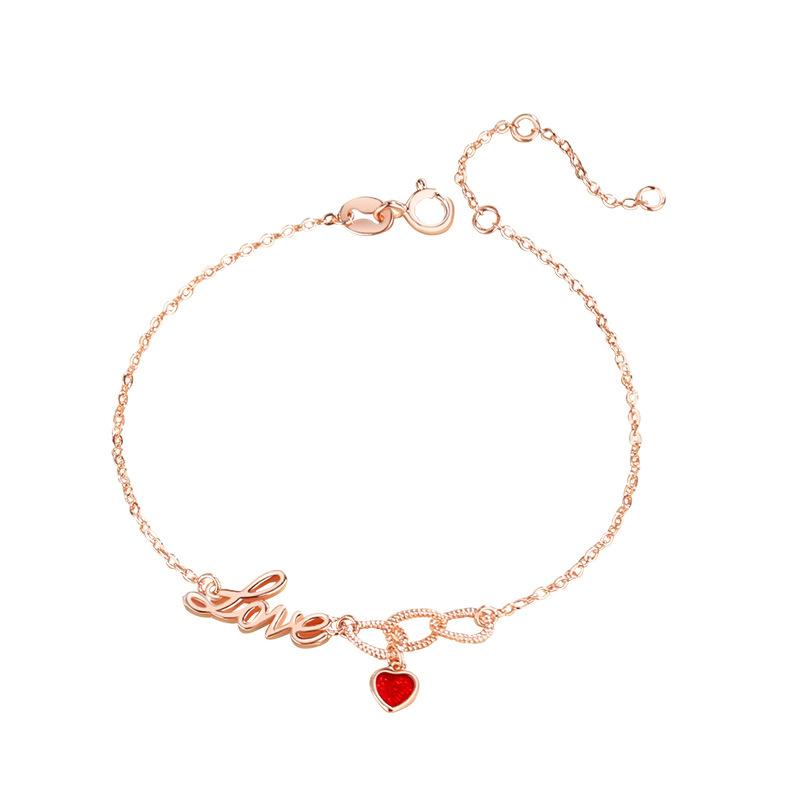 Tancise 925 Sterling Silber Zirkon Armband Schmuck Geometrische Perlenkette Gliederarmbänder Mode Feines Hochzeitsgeschenk für Freundin Frauen