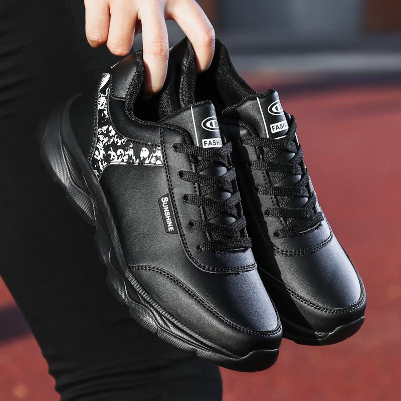 Fashion Sneakers Women Lace Up Flats Ladies Outdoor Running Walking Shoes Comfortable Breathable Female Footwear zapatos mujer