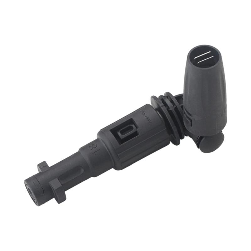 Multiple Angle Adjustable Water Sprays Nozzle 360 Rotation Strong Plastic Ergonomic Handle Quick Fixing for Car Washing