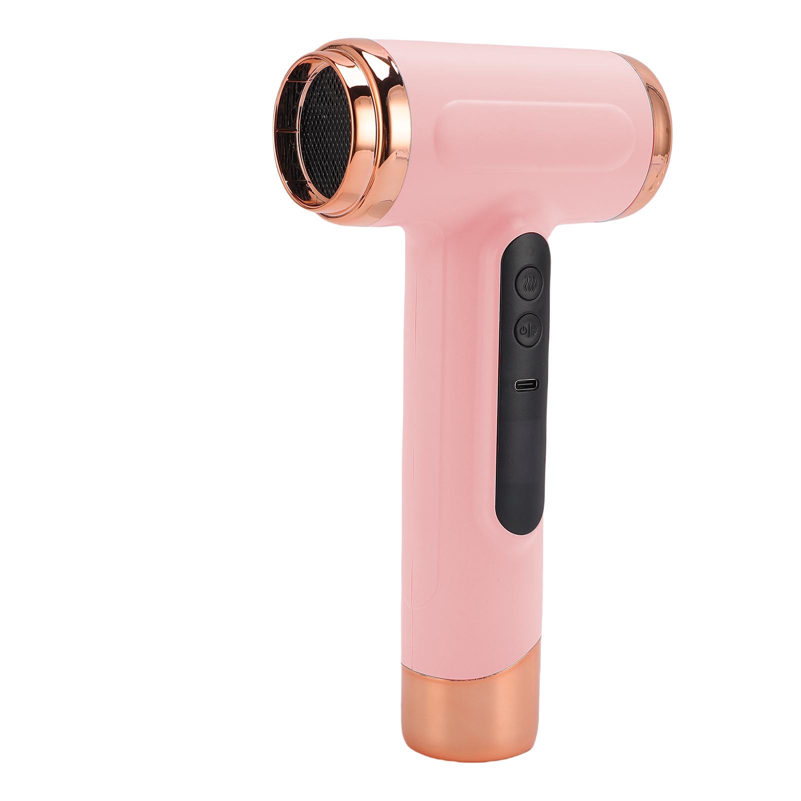 

Cordless Ionic H Dryer 200W 30000 RPM USB Rechargeable Blow Dryer with 360 Degree Rotating Nozzle Low Noise for Travel Camping