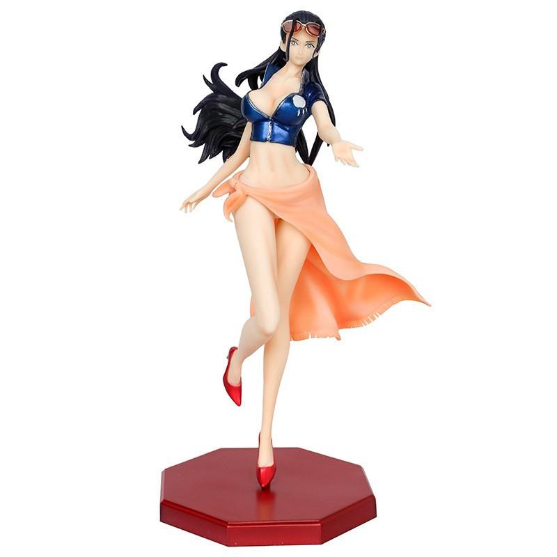 25cm One Piece Anime Figures Nico Robin Figurine  Girl Robin Statue Pvc Model Collection Desktop Decoration Kids Toys Gifts