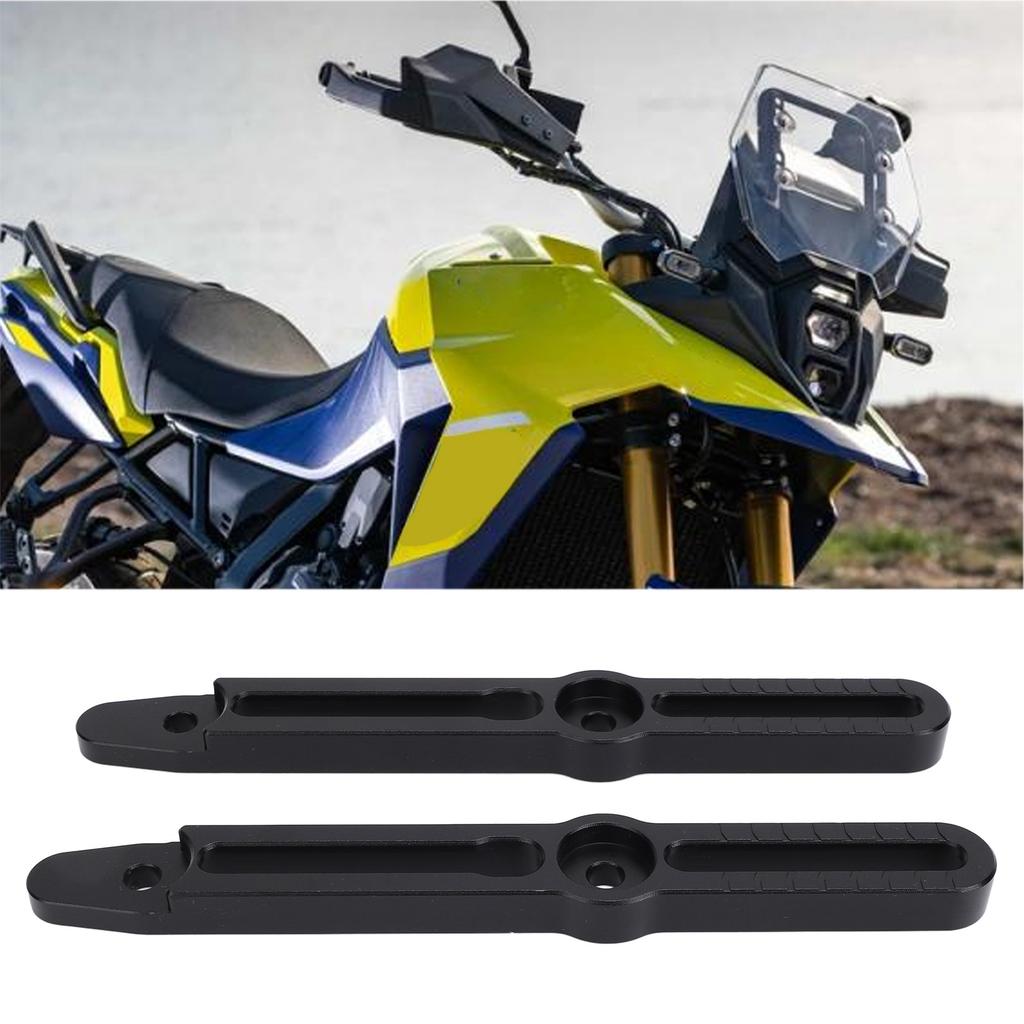 Windscreen Adjusters Bracket Kit Aluminum Reduce Noise Replacement for V‑Strom 800DE DL800 2022 to 2024