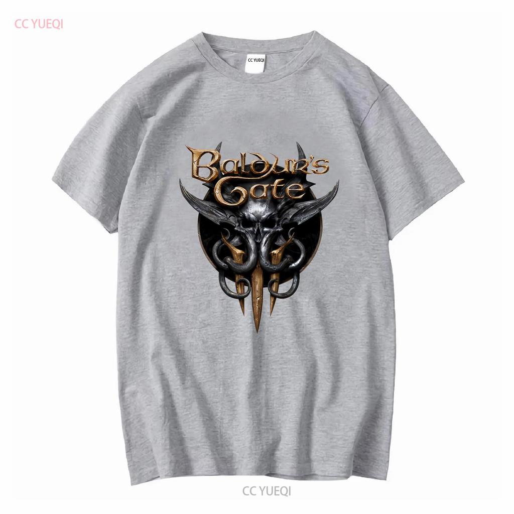 Baldur Gate 3 Fan T Shirt For Gamer BG3 Astarion Karlach Shadowheart Laezel Appareal Minthara And Boo High Elf Vintage Washed