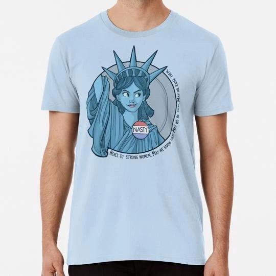 Nasty Lady Liberty Size S to 5XL Made in the USA T-shirt S