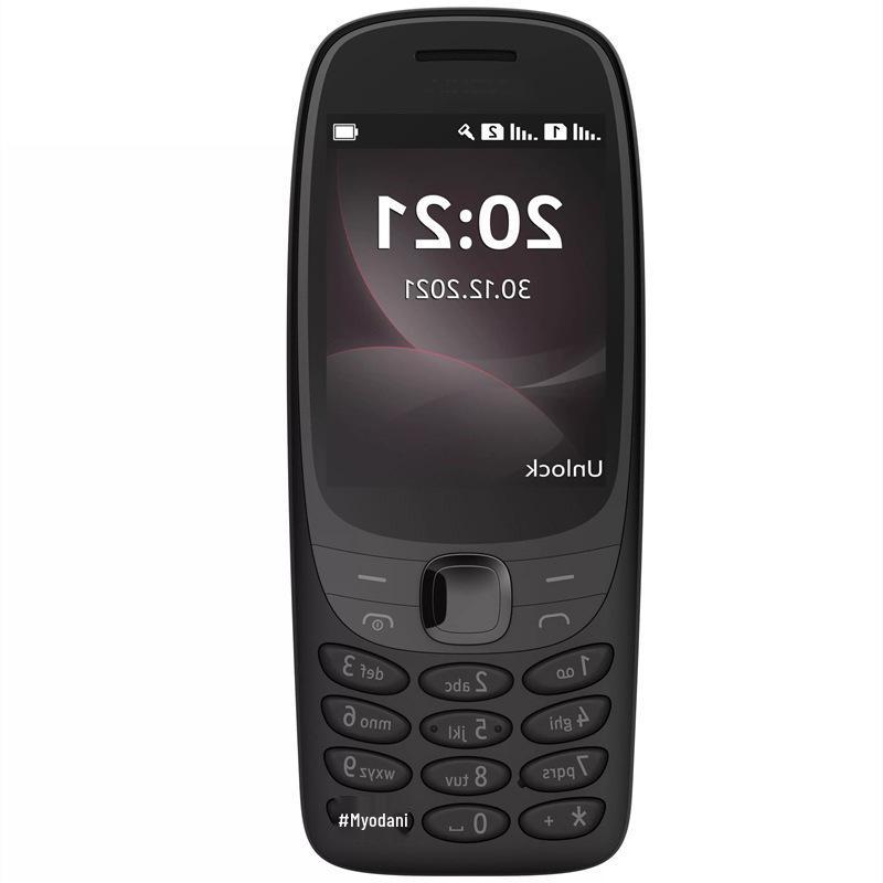 

Міжнародний 6310 Телефон для літніх людей 2G з двома SIM-картами - Дизайн-моноблок з наддовгим часом роботи в режимі очікування Black 2G (English)