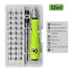Werkzeugreparatur 32 in 1 Schraubendreher-Set Präzisions-Mini-Magnetschraubendreher-Bits-Kit Handy-Computer-Reparatur Demontagewerkzeug