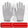 Silver Fiber Conductive Bioelectric Therapy Massage Gloves