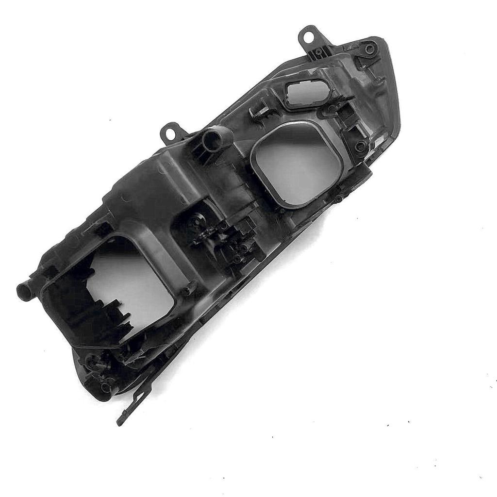 Kompatibilní zadní kryt světlometu pro 2011-2014 Volkswagen Touareg - Černý plastový zadní kryt