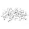 100Pcs Pull Riveting Nuts Aluminum Flat Head Vertical Hardware Accessories WJ‑30045