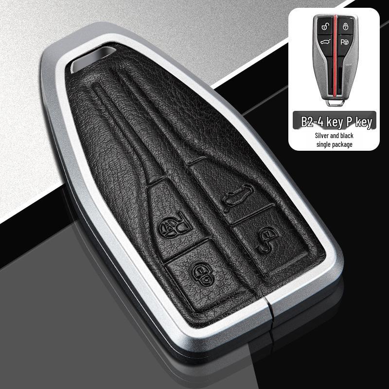 Premium Biao Che Zu Hongqi H5/HS7 Key Case for Men & Women – Full-Cover Protective Bag