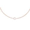 DAmour Series Delicate Layered 18K Gold Diamond Necklace Women Necklace Rose-Gold B7215700