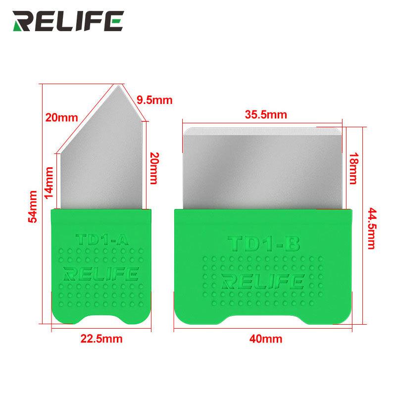 RELIFE TD1-A/B Disassembly Tools for iPhone Samsung Tablet Mobile Phone LCD Screen Frame Pry Opening Repair Tools