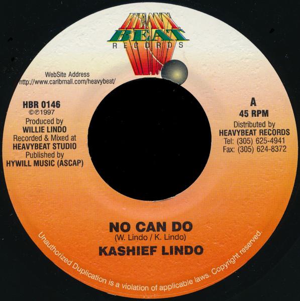 

7inch Record KASHIEF LINDO - No Can Do HBR0146 Heavy Beat 1997 Jamaica Reggae, Ska & Dub Used