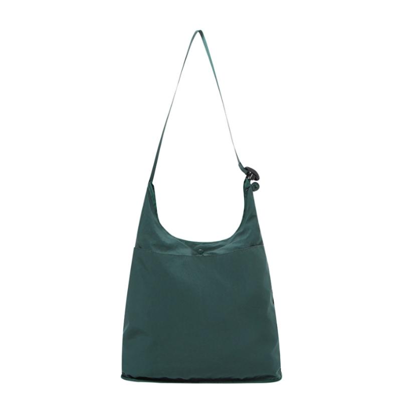 Bbc Earth Solid Pocket Shoulder Bag  Green 