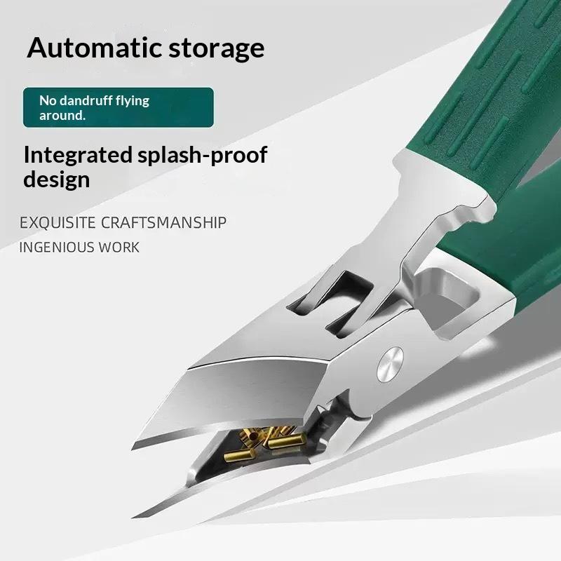 Sharp Slant Edge Toe Nail Clipper 25 Degree Anti-Splash Eagle Beak Oblique Trimmer for Home DIY Pedicure Use