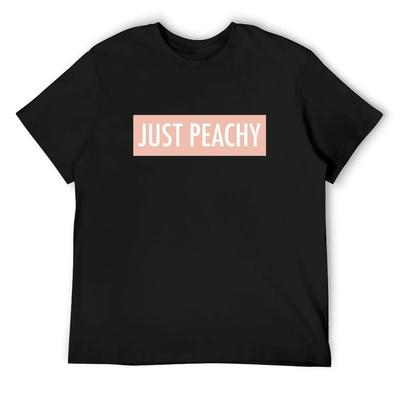 Just Peachy T-Shirt Funny T-shirts Cute Clothes Kawaii Clothes T-shirt Men