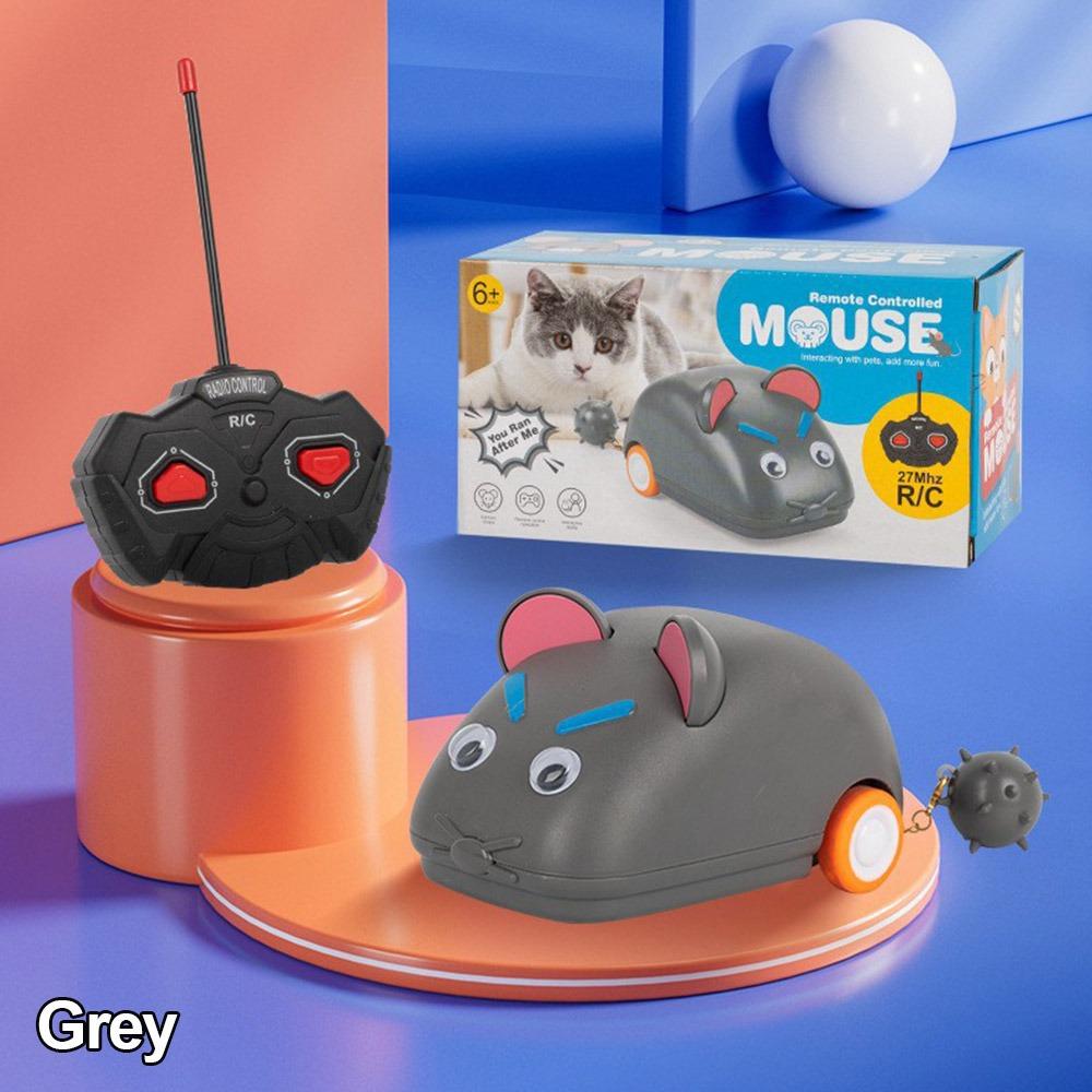 Wireless Remote Pet Simulation Toy Pet Play Simulated Mouse Racer Toy Cat Entertainment Mouse Remote Control Racer