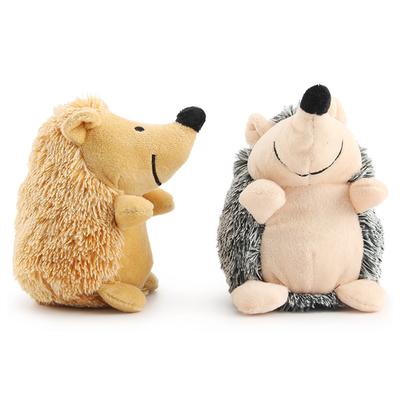Riccio Peluche Morbido Giocattoli per Cani Piccoli/Grandi Cani Interattivo / Giocattolo Sonoro Cinguettante Giocattolo Resistente al Morso Giocattolo da Masticare Accessori per Animali Domestici Forniture