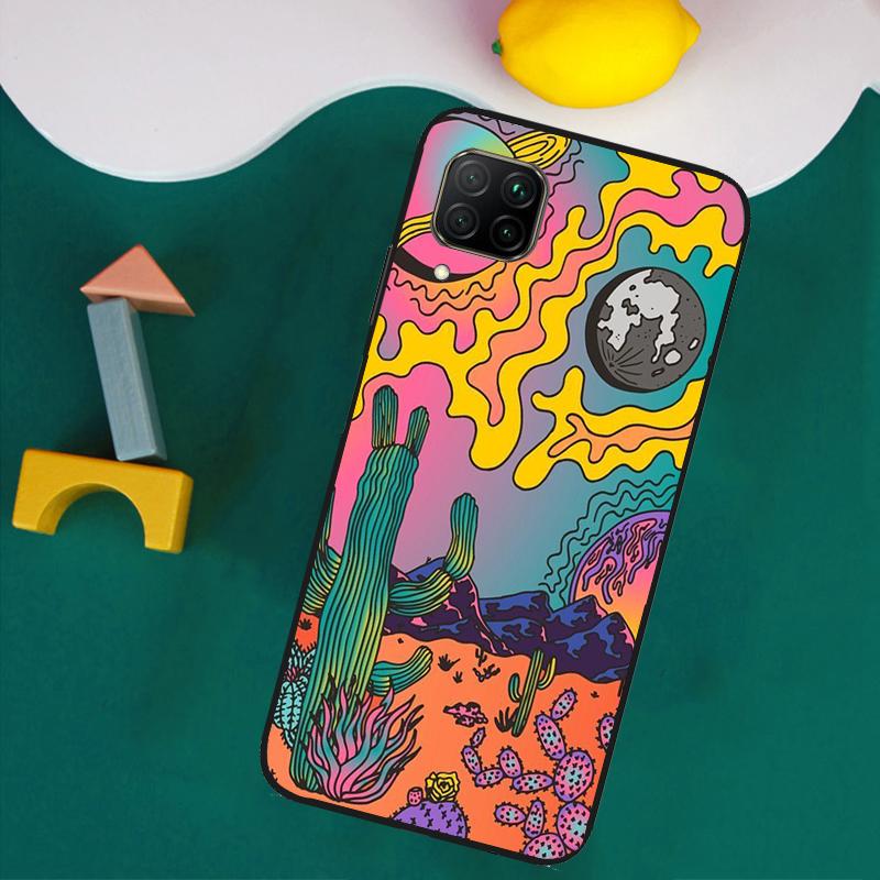 Indie Hippie Art For Huawei Nova 11i 12s 12i 8i 7i Y73 Y70 Y90 Y60 Y72 Y61 Y91 9 10 SE P30 Pro P40 Lite Case