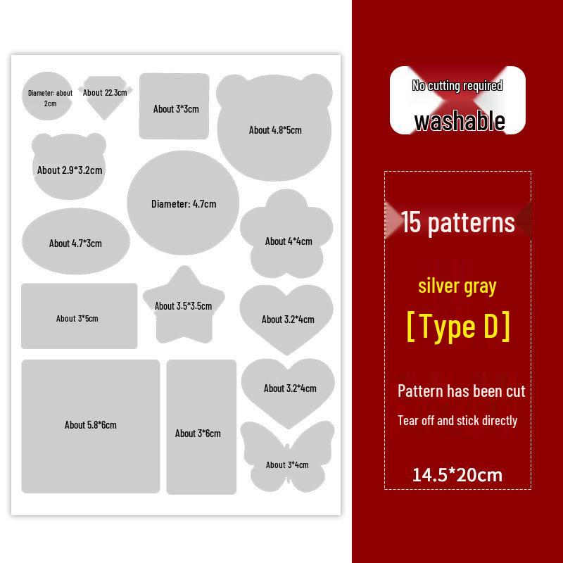 16-Color Self-Adhesive Seamless Repair Patch for Clothes and Jackets