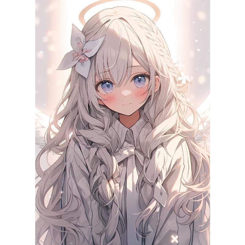 Sexy And Cute Sweet Cat Young Girl Anime Portrait Art Poster Canvas Printing Living Room Bedroom Home Wall Decoration Painting
