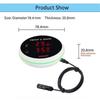 Tuya WIFI Hygrometer Thermometer Temperature Humidity Sensor With 3 Meter External Probe Smart Life Digital Monitor Remote Alarm