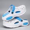 Fashion Clogs Men Sandals Lightweight Breathable Slip-On Sandals Non-Slip Water Shoes for Summer Beach Sandals