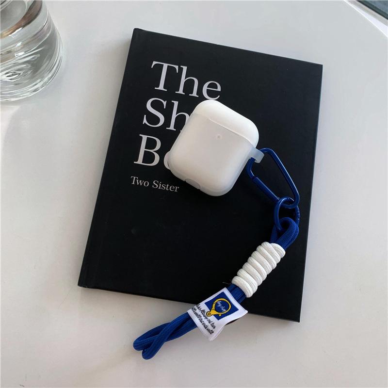 Ins Solid Color Simple Wind Suitable for AirPods 1 Generation Protective Case Second Generation 1 Generation Pro1 Apple Bluetooth Headset Case Female