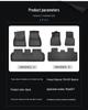 Tesla Model 3/Y 2022 XPE Waterproof Eco-friendly Floor Mats