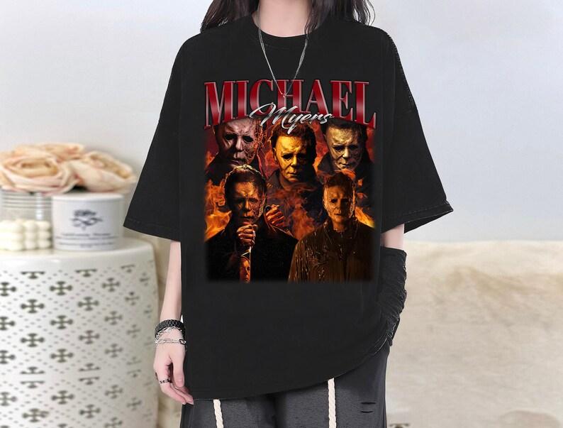 Michael Myers Tshirt Michael Myers Vintage Shirt Classic Tshirt Trendy Tshirt