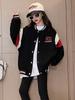 Girls' Fashionable Baseball Jacket - Autumn 2025 Collection: Stylish Children's Spring/Autumn Outerwear for Big Kids
